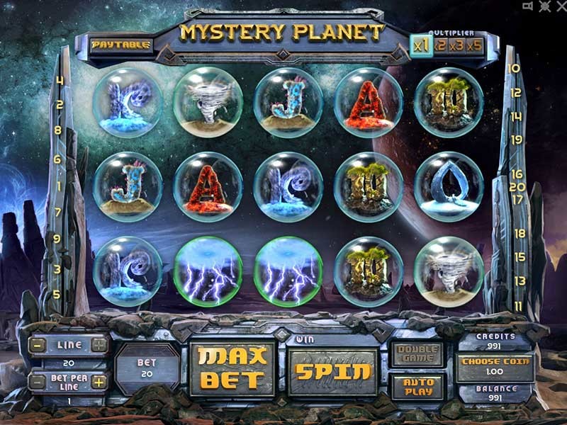 Игровой автомат Mystery Planet
